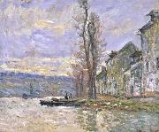 Claude Monet River at Lavacourt oil painting picture wholesale